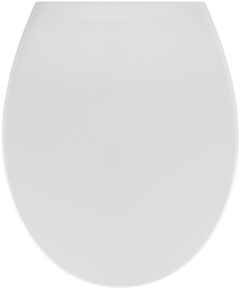 Abattant WC Wenko Samos - Duroplast blanc antibactérien - fermeture soft close easy-close - fixation fix-clip en acier inoxydable - abattant WC - abattant WC - blanc