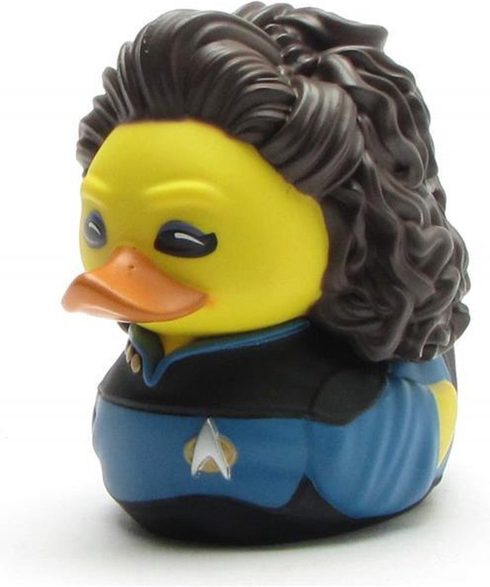 Numskull Star Trek Tubbz figurine en PVC Deanna Troi édition en boîte mini figurine 10 cm