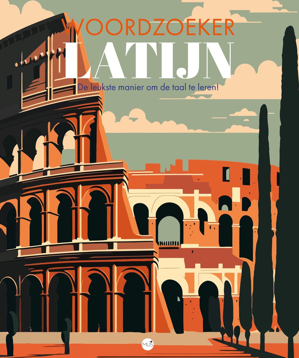 Recherche de mots Mus - livre de puzzles - Latin