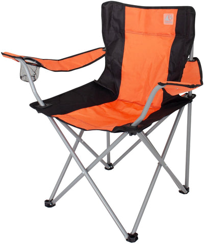 Chaise de camping Eurotrail lausanne - brique noire
