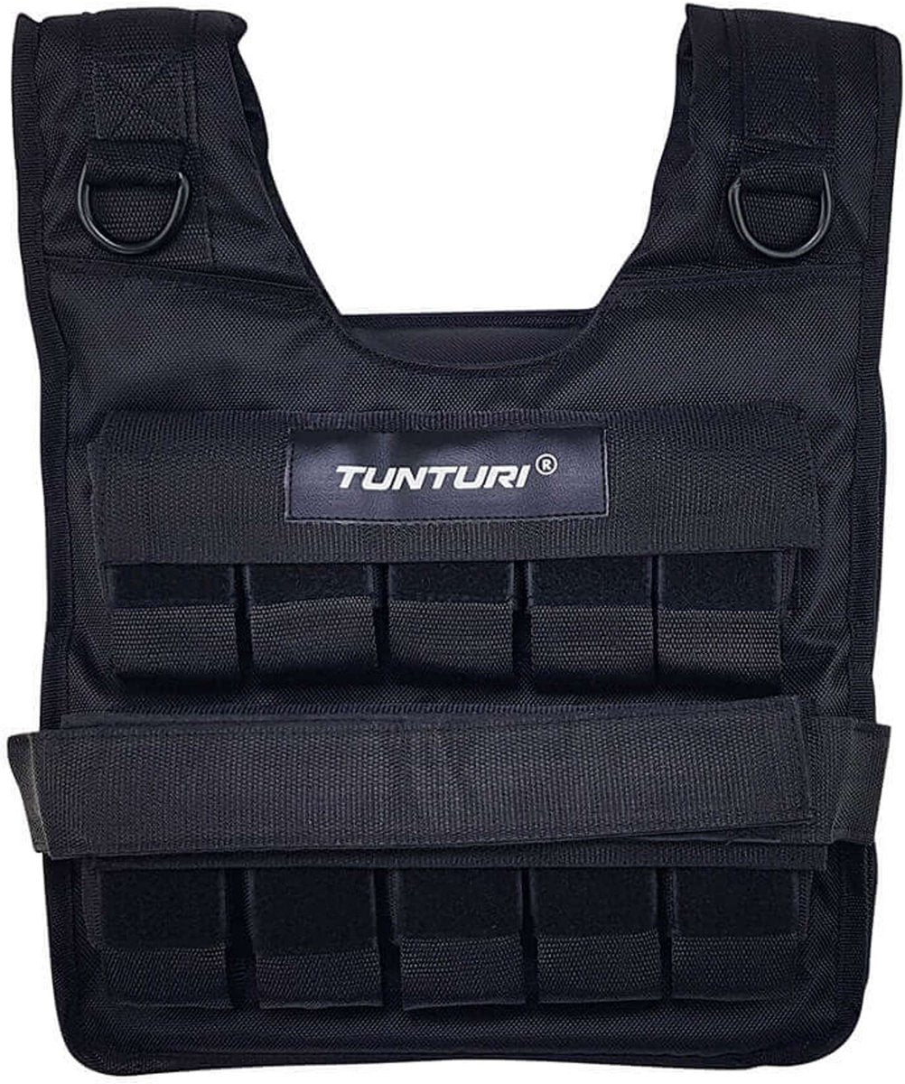 Gilet lesté Tunturi - réglable pro - 20 kg