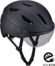 Bbb cycling move faceshield casque de vélo transparent bhe-57 - speed pedelec, e-bike cyclomoteur - nta 8776 - noir mat - taille m