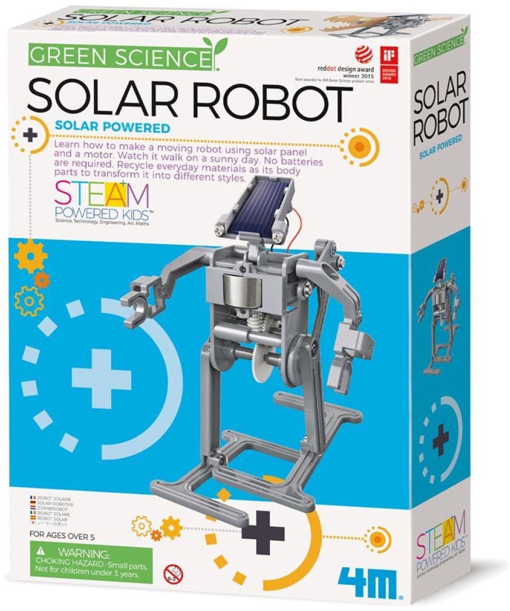4m Kidzlabs Green Science Solar Energy Robot