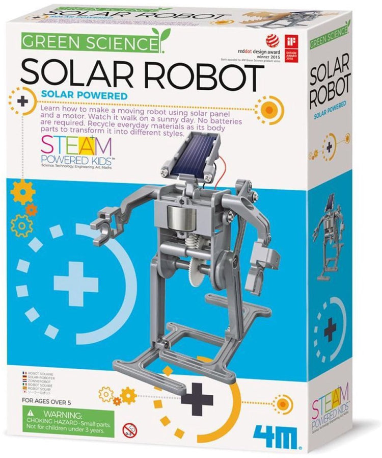 4m Kidzlabs Green Science Solar Energy Robot