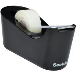 Support ruban adhésif + 1 rouleau de scotch c-18 noir
