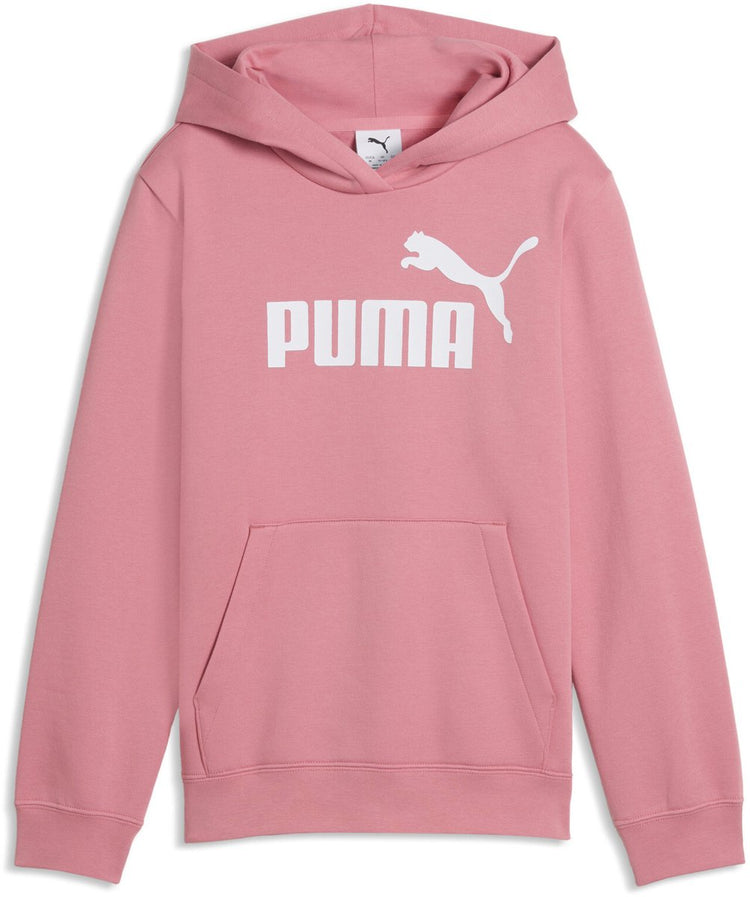 Puma ess non. 1 logo sweat à capuche fl g pull filles - rose sauvage