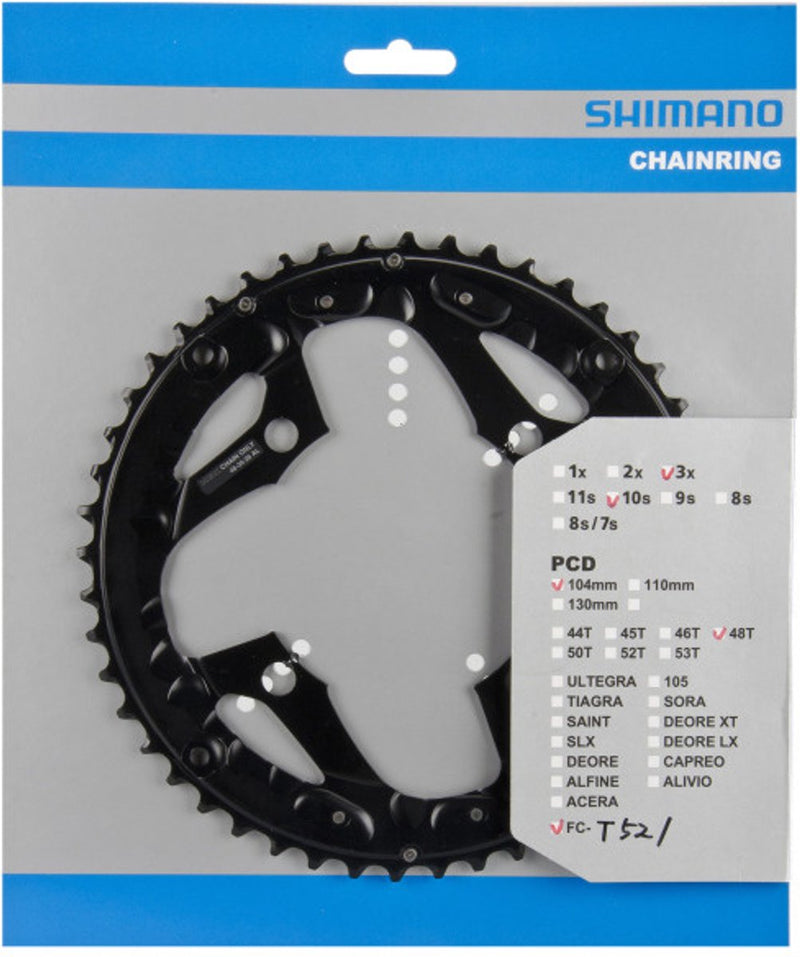 Shimano Chain Top 48T FC-T521 NON Series Chain Chain Edge Black