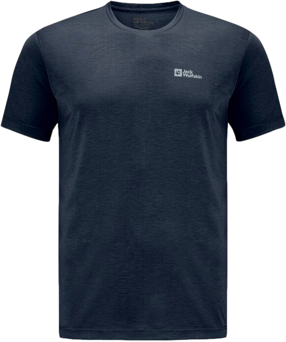 T-shirt homme Jack wolfskin vonnan s s t m - ciel de minuit