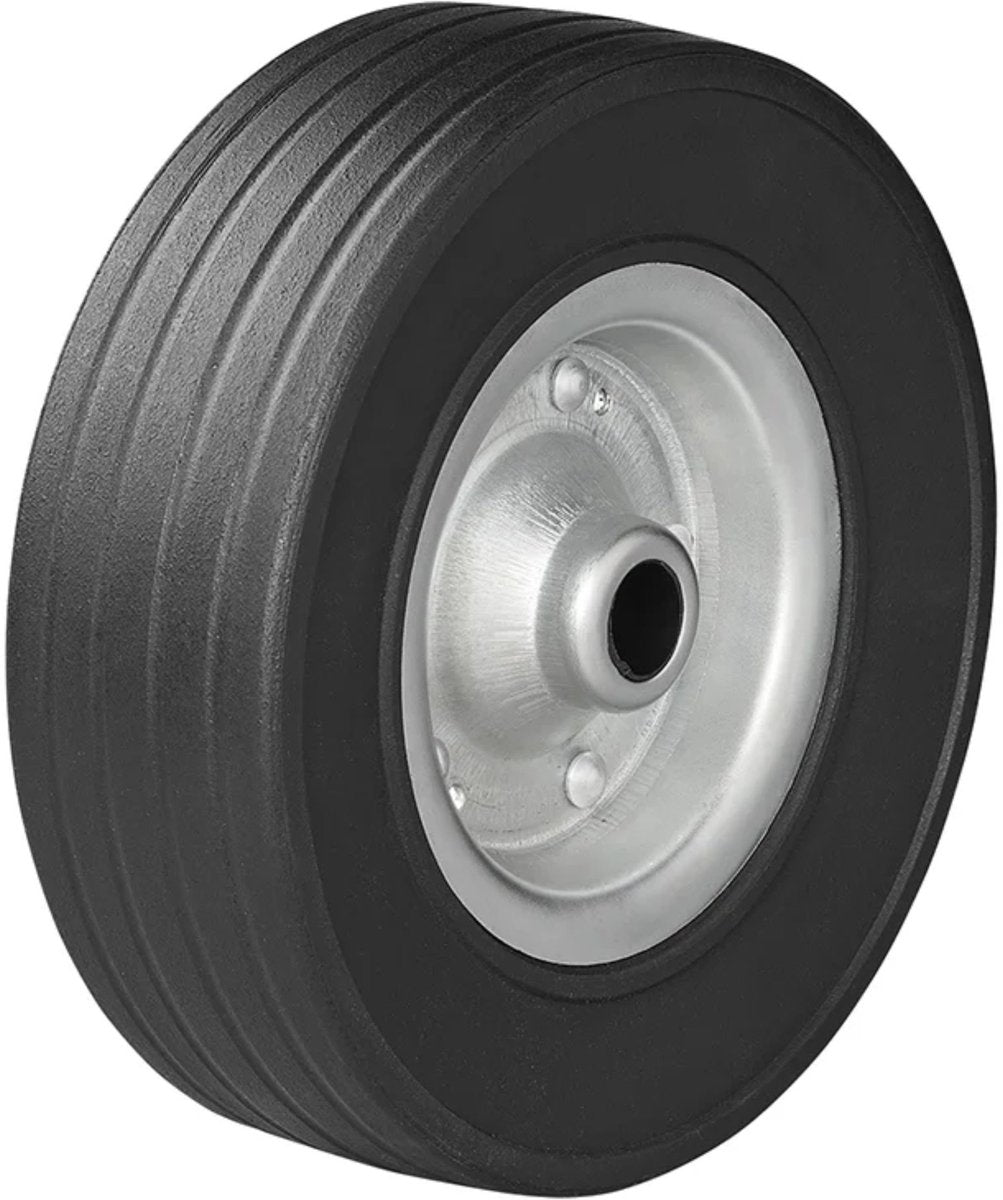 Pneu de roue avant Proplus 220 x 65 mm - pneu en caoutchouc à jante métallique - 300 kg