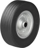 Pneu de roue avant Proplus 220 x 65 mm - pneu en caoutchouc à jante métallique - 300 kg