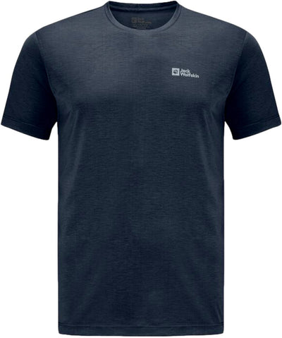 T-shirt homme Jack wolfskin vonnan s s t m - ciel de minuit