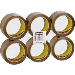 Ruban d'emballage Scotch classic 50mmx66m marron