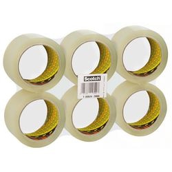 Ruban d'emballage scotch faible bruit 50mmx66m transparent