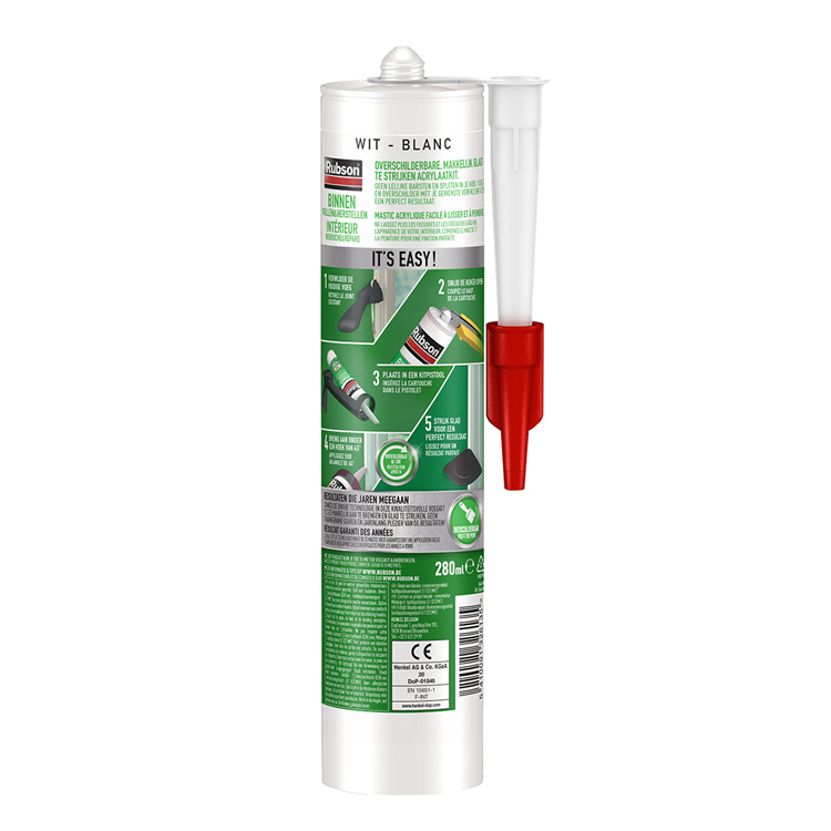 Rubson 1065995 - fermeture facile dans 280 ml | 12 pièces
