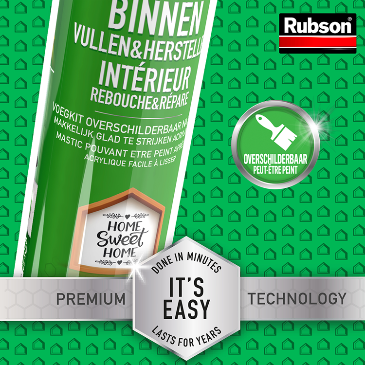 Rubson 1065995 - fermeture facile dans 280 ml | 12 pièces