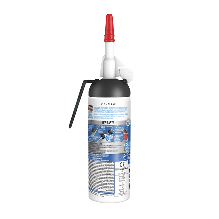 Rubson 1065999 - Cuisine sanitaire à étanchéité facile 100ml | 12 pièces