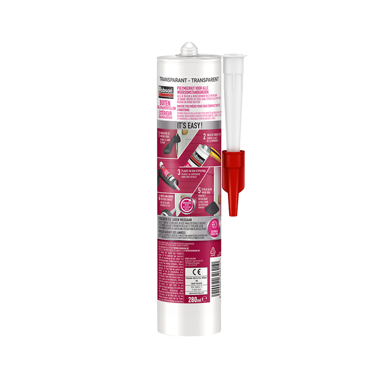 Rubson 1065997 - fermeture facile extérieur 280ml | 12 pièces