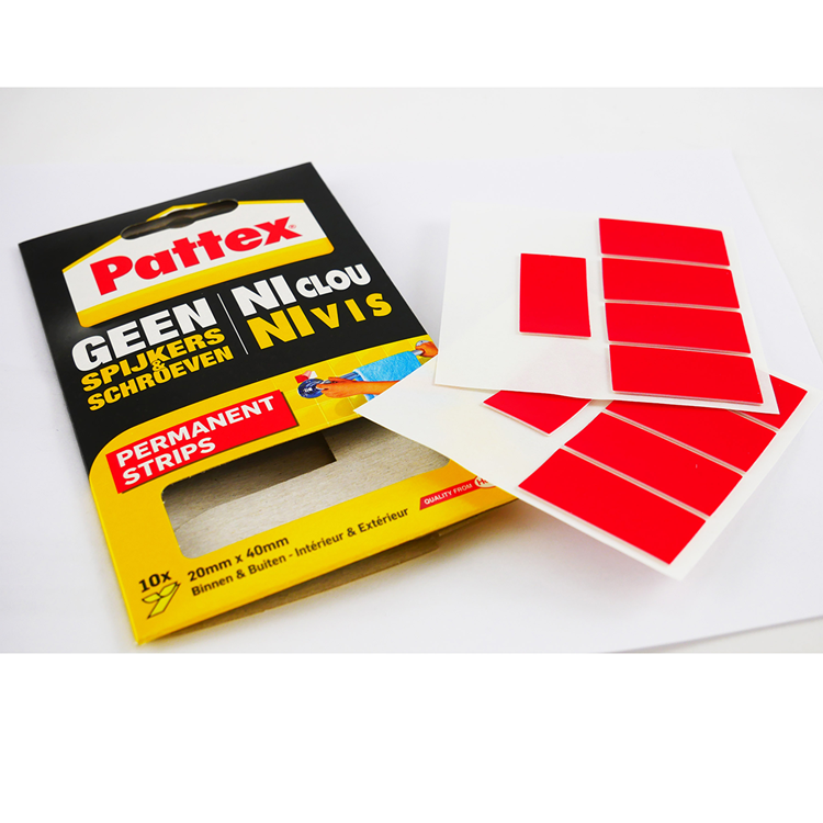 Pattex 1002601 - supermont.strip permanent | 6 pièces