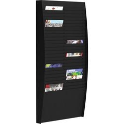 Panneau porte-documents paperflow 50 compartiments noir