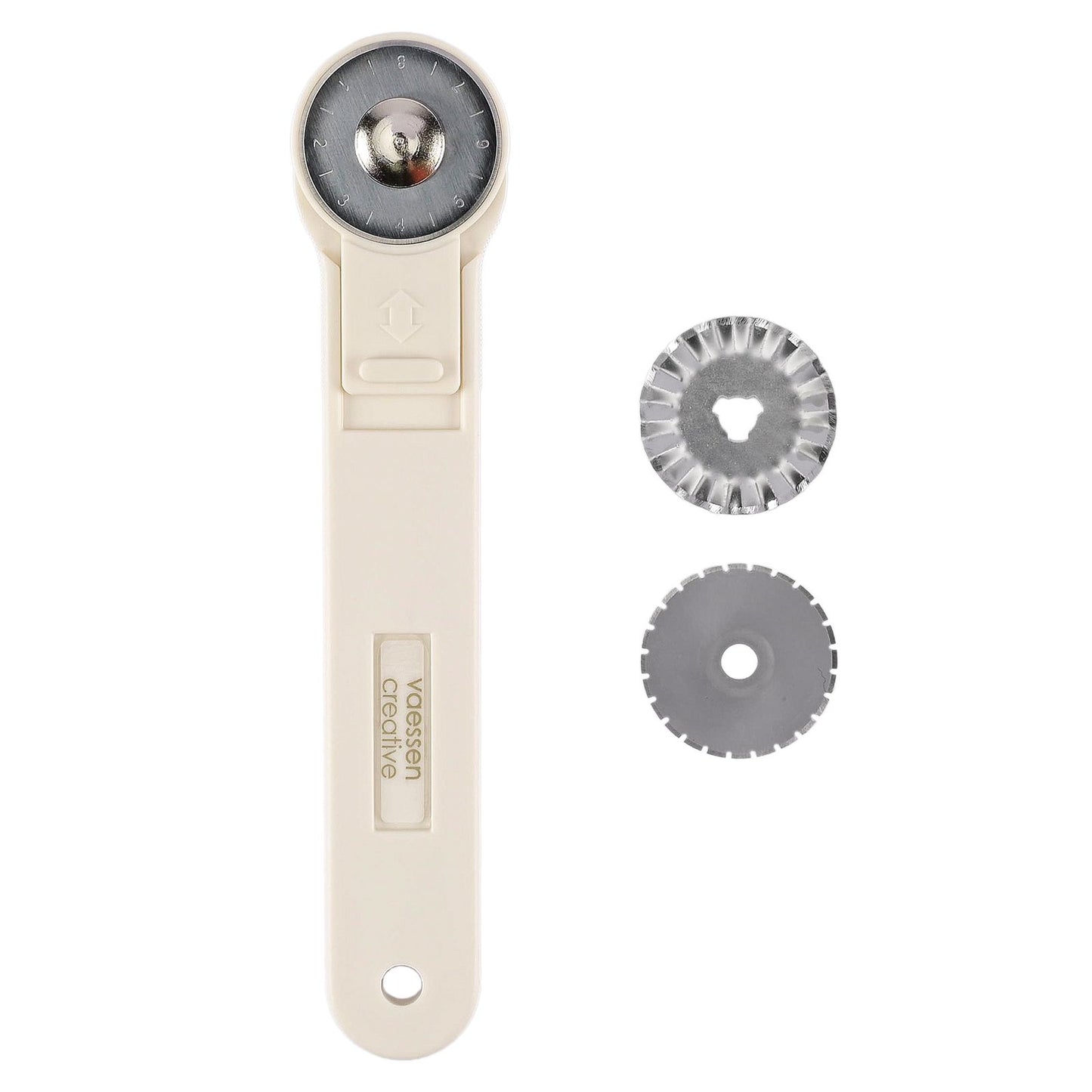 Vaessen creative • cutter rotatif comprenant 3 couteaux ø28mm