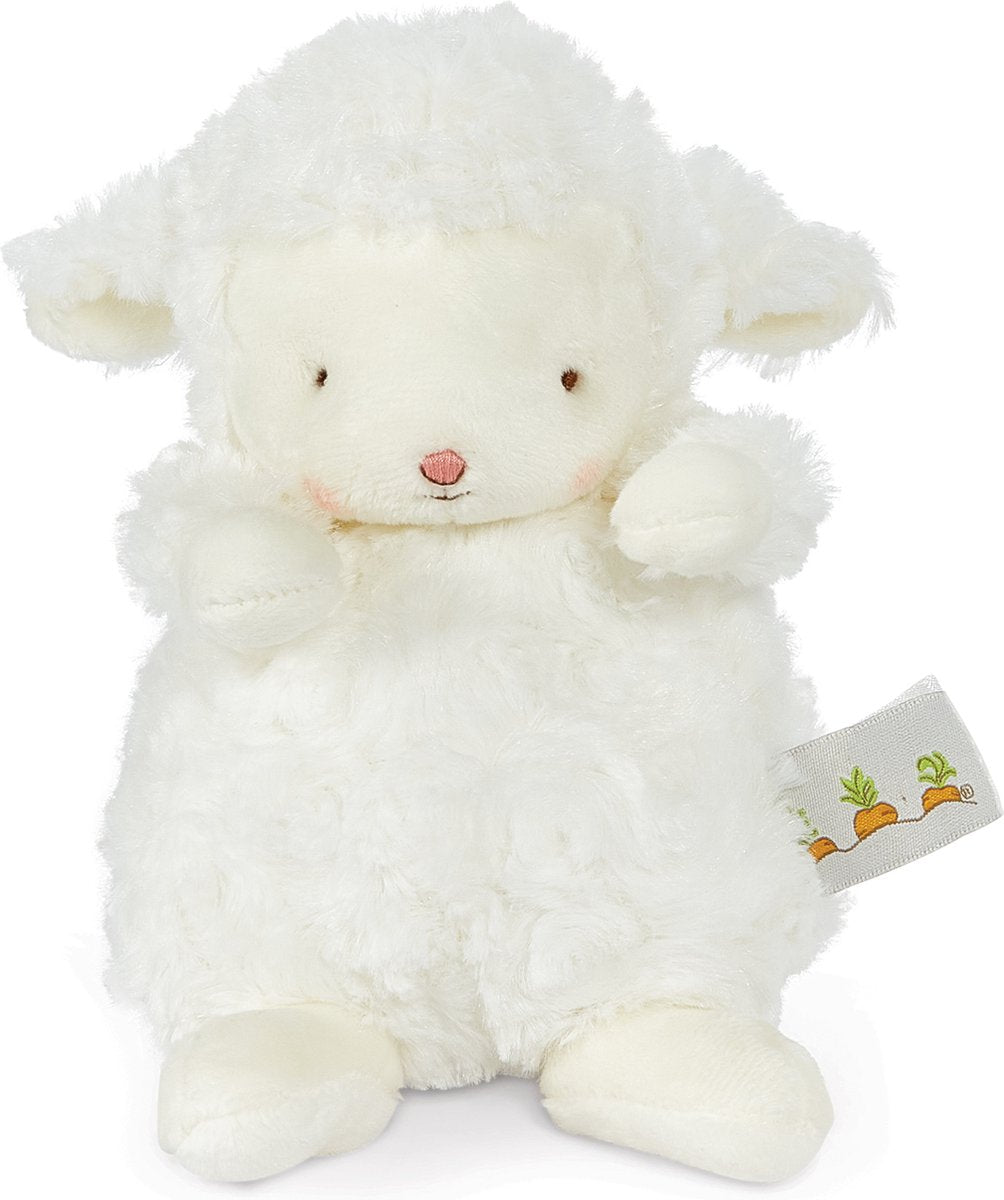 Bunnies by the bay Kiddo l'agneau en peluche - peluche - détails brodés - agneau - 18 cm - blanc