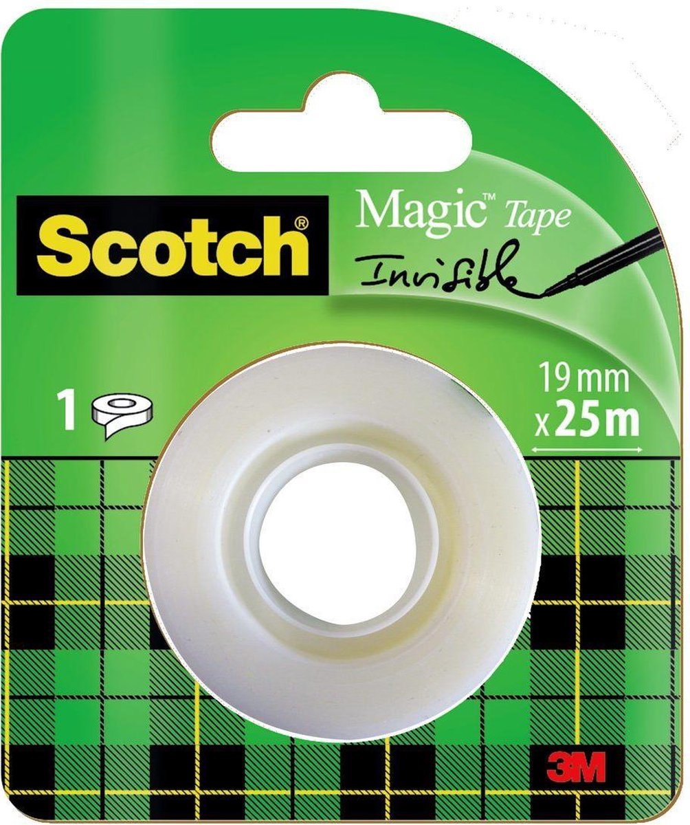 Scotch ft-5100-4921-4 8-1925r ruban adhésif magic 810 transparent (L x l) 25 m x 19 mm 1 pièce(s)