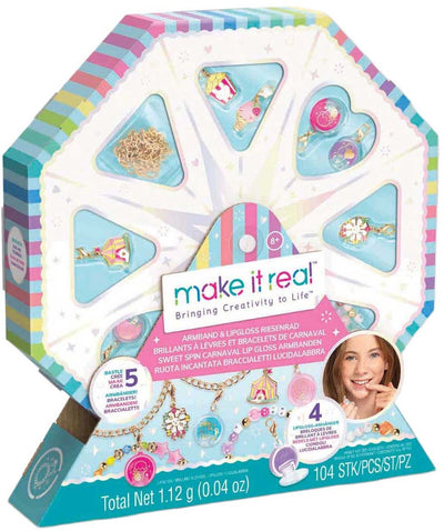 Spectron le rend réel - ensemble de bracelets brillants à lèvres Sweet Spin Carnival