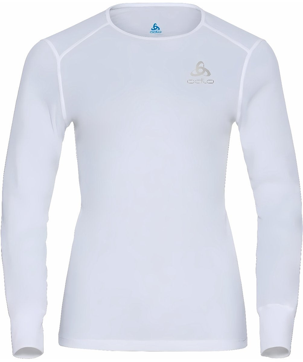 Odlo chemise thermique à manches longues active warm femme - blanc - taille m