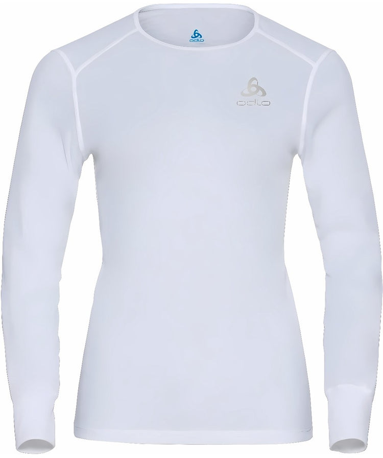 Odlo chemise thermique à manches longues active warm femme - blanc - taille m