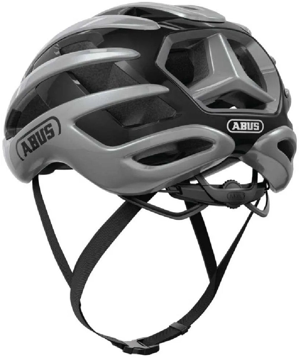 Abus casque airbreaker 2.0 graphite argent m 54-58cm