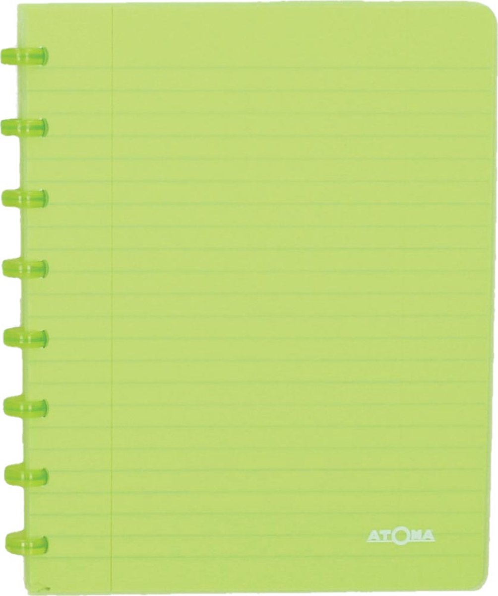 Atoma cahier tendance a5 q5 vert rouge violet