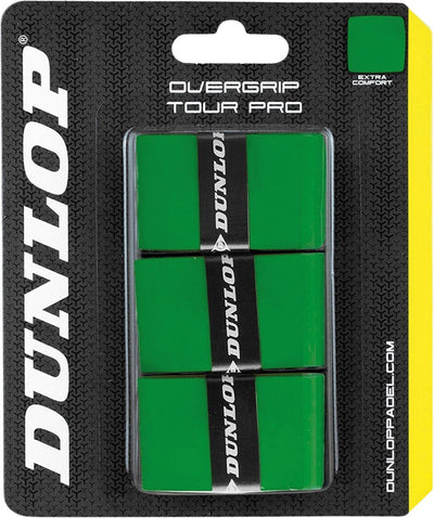 Surgrip Dunlop tennis padel - vert - paquet de 3