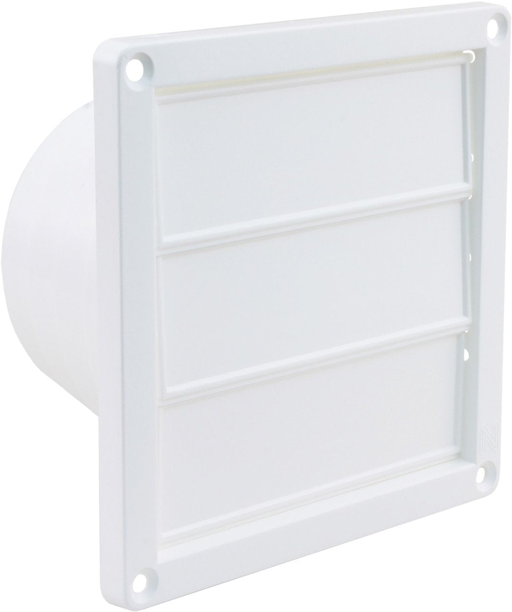 Hotte de façade Star x starx 3 lattes ø100-130 mm blanc