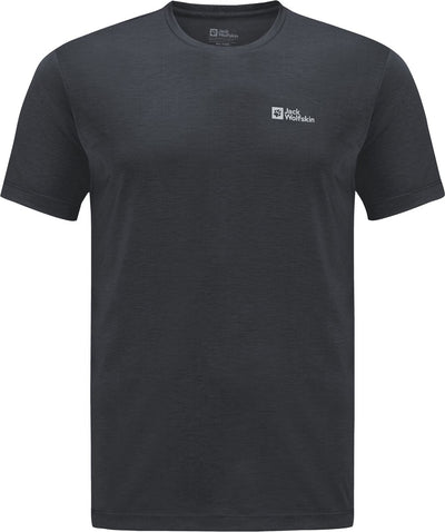 Chemise outdoor homme Jack wolfskin vonnan s s t m - phantom - taille m