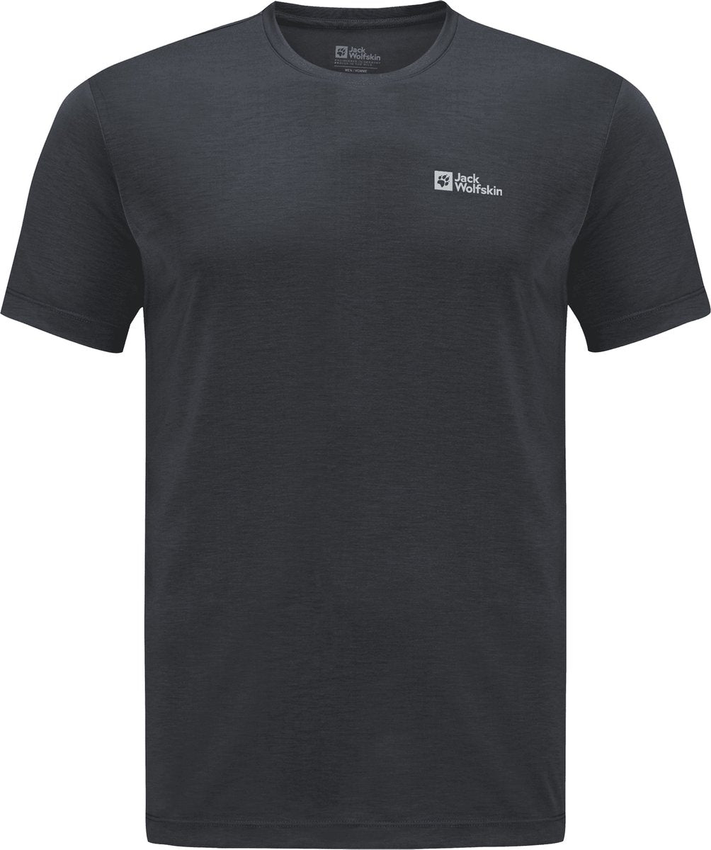 Chemise outdoor homme Jack wolfskin vonnan s s t m - phantom - taille l