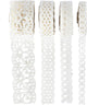 Creativ company Bordures en dentelle en papier, l: 8-23 mm, blanc, 4x2 m 1 boîte