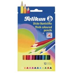 Crayons de couleur Pelikan Dick BSD12DN assortis 12 pièces