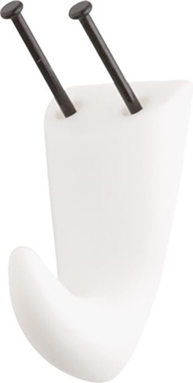 3m 1052424 - crochet pour plâtre et bois blanc petit | 1 pièce