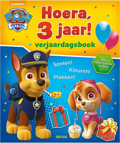 PAW PATROL BIRGNED Book HOORAY, 3 ans!