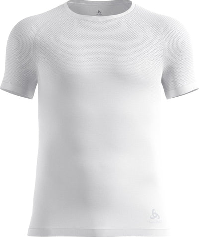 Odlo couche de base performance x-light à manches courtes - homme - blanc - m