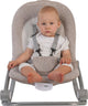 Bo jungle - chaise à bascule et siège en 1 - chaise à bascule - transat - bébé à tout-petit - jusqu'à max. 18 kg - avec arche de jeu et coussin réducteur - balançoire pour grandir - tissu doux - fonctions musique et vibration - bascule beige