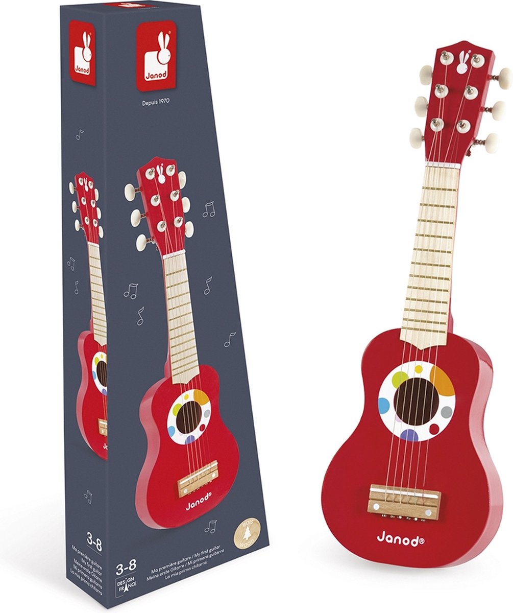 Janod - confettis - ma première guitare - pour les petits musiciens