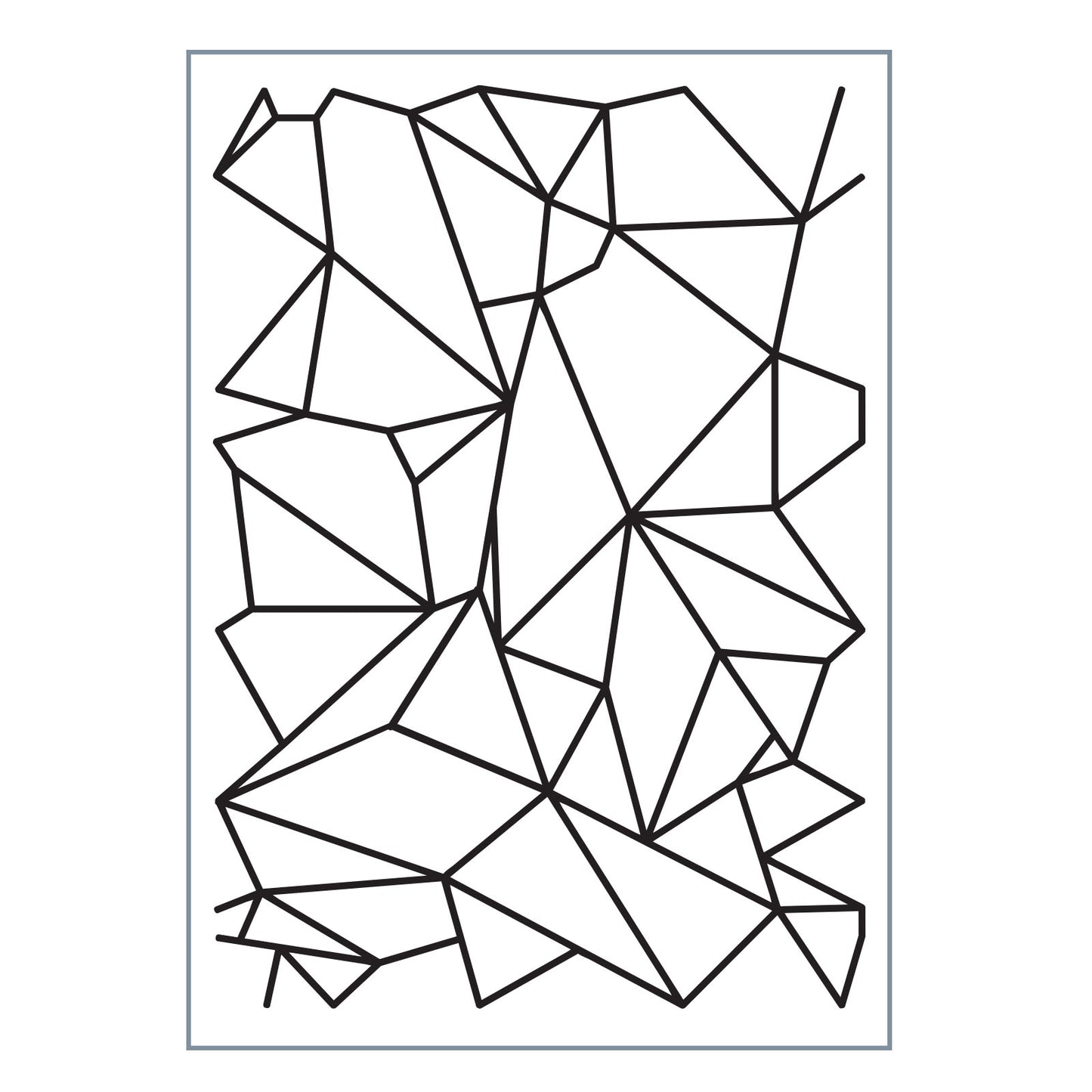 Vaessen creative • love it gaufrage dossier lignes graphiques