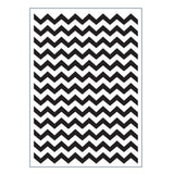 Vaessen creative • love it dossier de gaufrage chevron - afbeelding 1