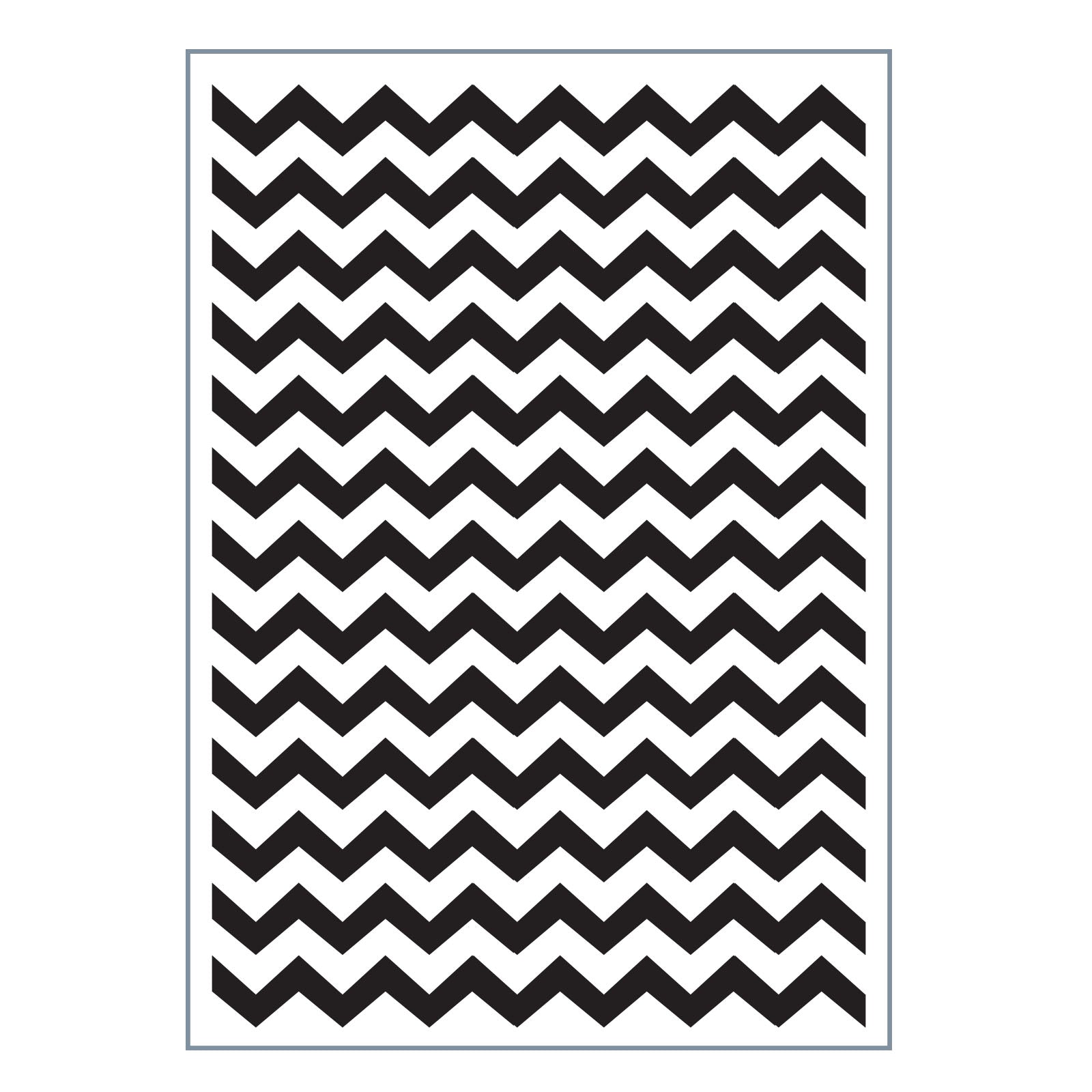 Vaessen creative • love it dossier de gaufrage chevron