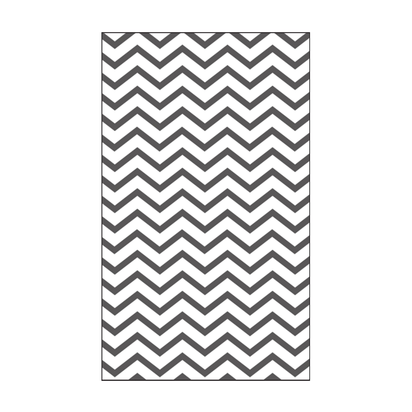 Vaessen creative • dossier de gaufrage ligne zigzag