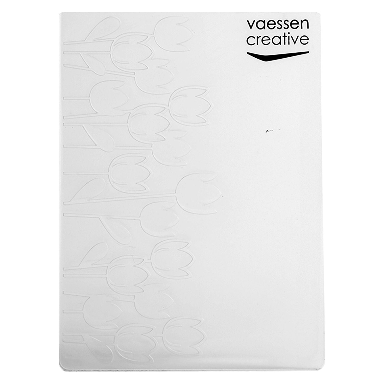 Vaessen creative • dossier de gaufrage tulipes