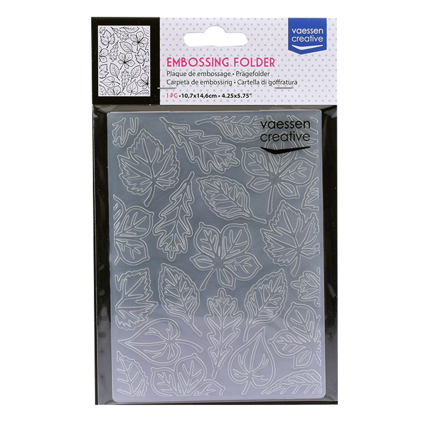 Vaessen creative • dossier de gaufrage feuillage
