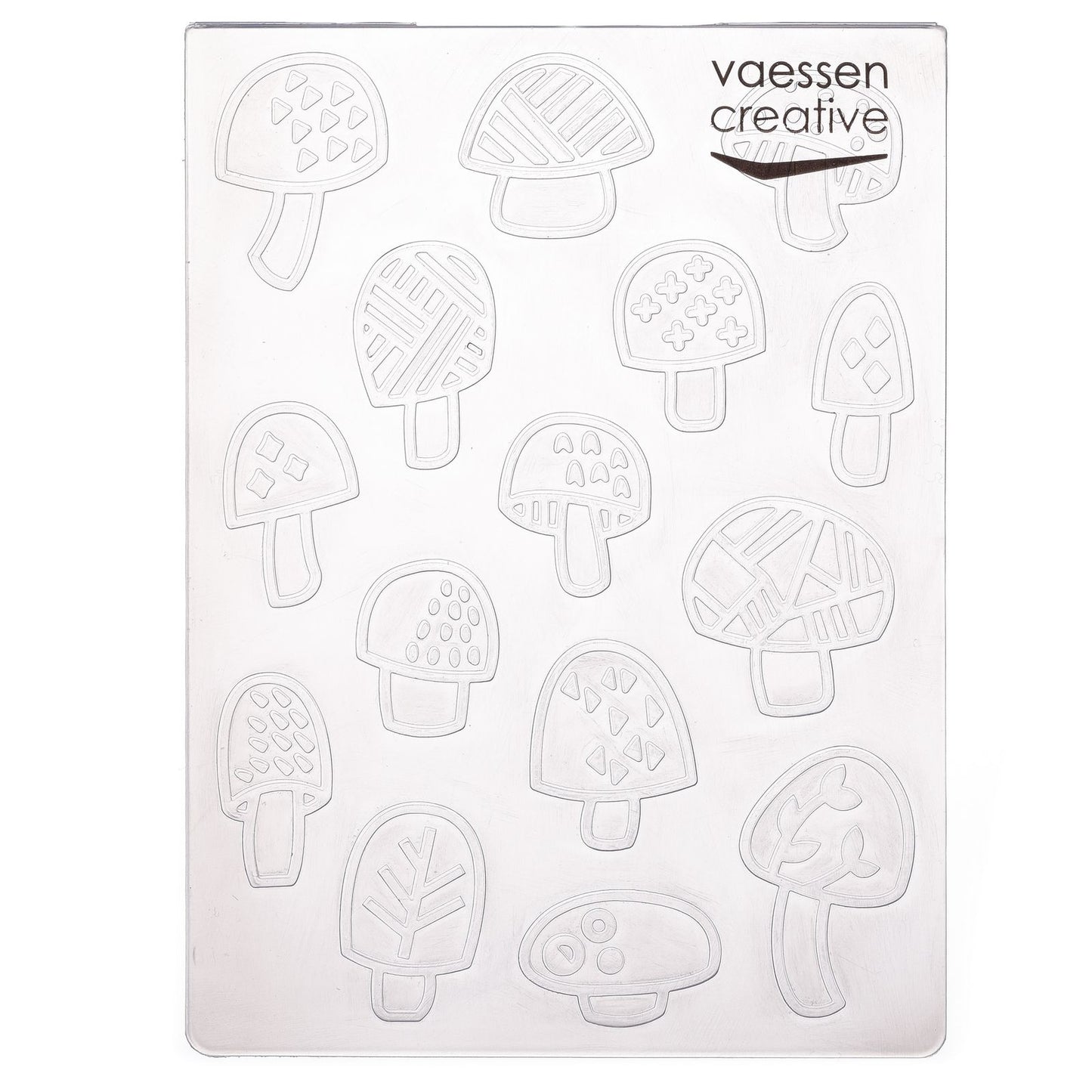 Vaessen creative • dossier de gaufrage espèces de champignons