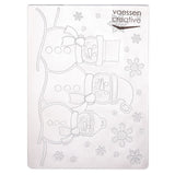 Vaessen creative • dossier de gaufrage bonhommes de neige - afbeelding 2